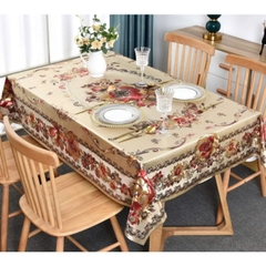 Khăn trải bàn 3d chống thấm, chống bám dầu mỡ 90x150cm