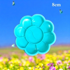 Sét 2 dụng cụ pha màu bông hoa nhỏ 8cm