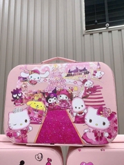 Cốp đựng mỹ phẩm Kuromi 25x19x11,5cm