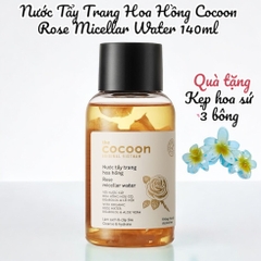 Nước Tẩy Trang Hoa Hồng Cocoon Rose Micellar Water 140ml
