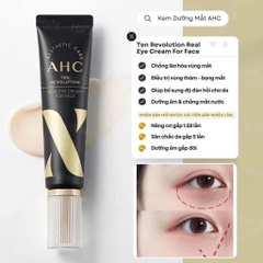 [HQ]Kem Dưỡng Da Vùng Mắt AHC Ten Revolution Real Eye Cream For Face 12ml