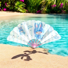 Quạt xòe 7 cánh dài 24cm mã 201