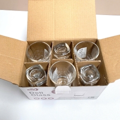 PN.Bộ 6 ly rượu Deli Glass EY3002 35ml (7cm)