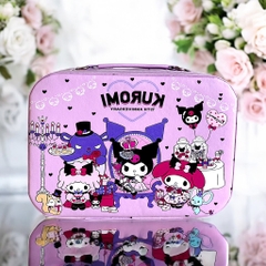 Cốp đựng mỹ phẩm Kuromi 25x19x11,5cm