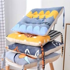 Đệm ngồi bệt hình vuông hoạt tiết mới 40x40cm