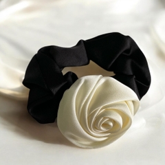 14.4 Dây cột tóc vải hoa hồng