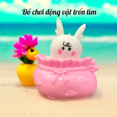 {China} Squishy Đồ chơii động vật trốn tìm nhiều màu