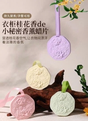Sáp thơm xe, tủ quần áo dạng thạch cao hình hoa CLTI
