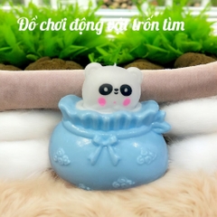 {China} Squishy Đồ chơii động vật trốn tìm nhiều màu
