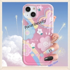Ốp Điện Thoại Silicon Đa Sắc Màu Flower Dễ Thương Dành Cho Iphone