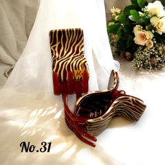 T1.Kẹp Càng Cua 5 Răng Cao Cấp Nhiều Họa Tiết Dễ Thương