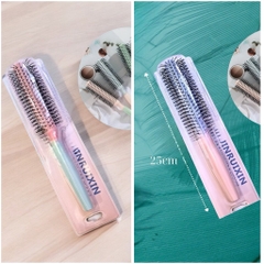 T12. Lược gỡ rối chống tích điện tròn LR-06 25cm