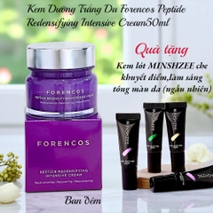 [HQ-khô]Kem Dưỡng Trắng Da Ban Đêm Forencos Peptide Redensifying Intensive Cream