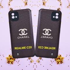 Ốp Lưng Điện Thoại Mềm Màu Nâu Cho Realme C20