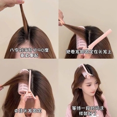 Kẹp phồng tóc tự dính màu pastel xinh xắn dễ thương (ngẫu nhiên)-1 cái