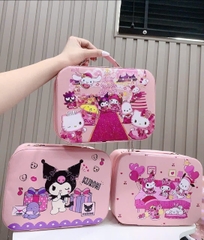 Cốp đựng mỹ phẩm Kuromi 25x19x11,5cm