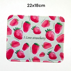 19.15 Lót chuột hình chữ nhật họa tiết hoạt hình đáng yêu 22x18cm