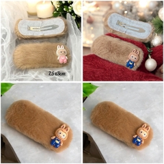 T13. Kẹp tách lông họa tiết mặt cười dễ thương