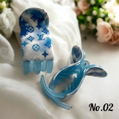 T1.Kẹp Càng Cua 5 Răng Cao Cấp Nhiều Họa Tiết Dễ Thương
