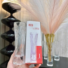 Bình/Lọ Hoa Thủy Tinh Trong Suốt 17cm