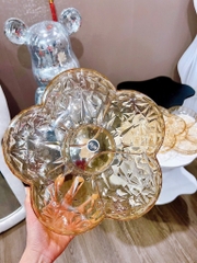 Khay Đựng Mứt Hình Hoa 5 Cánh