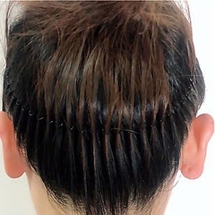 9.2 Cài Xước Tóc Con Cố Định Lò Xo Co Giãn Màu Đen
