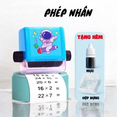 Con lăn máy tạo, in phép tính thông minh dành riêng cho bé 4,5x5xcm