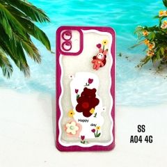 Ốp Lưng Điện Thoại HAAPY DAY Gấu, Thỏ Lạc Giữa Rừng Hoa Siêu Hot