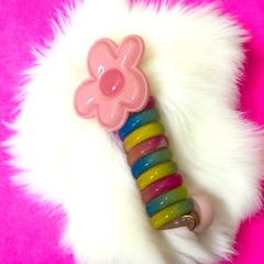 Dây cột tóc lò xo gắn charm