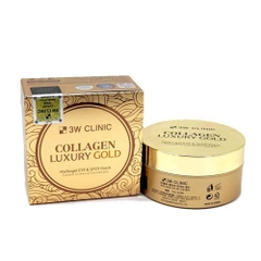 Hộp 60 Miếng Mặt Nạ Mắt 3W CLINIC COLLAGEN LUXURY GOLD HYDROGEL EYE&SPOT PATCH