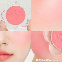 Phấn má 4U2 Flower Blush 3,7g