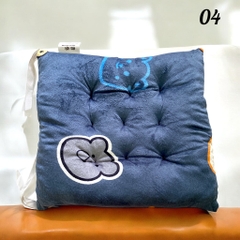 Đệm ngồi bệt hình vuông hoạt tiết mới 40x40cm