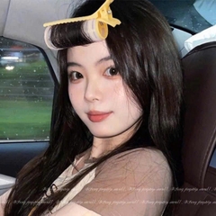 Kẹp phồng tóc tự dính màu pastel xinh xắn dễ thương (ngẫu nhiên)-1 cái