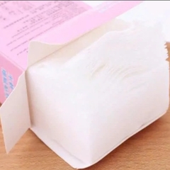 Hộp 100 miếng bông tẩy trang 6*7cm