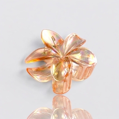 Kẹp hoa sứ tráng gương phản quang 8cm