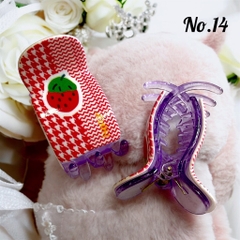 T1.Kẹp Càng Cua 5 Răng Cao Cấp Nhiều Họa Tiết Dễ Thương