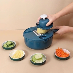 PT1.1 Rổ Bào Rau Củ 8 Trong 1 Đa Năng, An Toàn Không Lo Đứt Tay