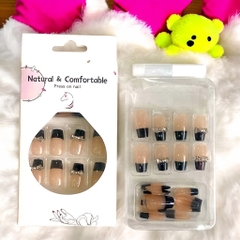 Set 24 móng đính đá kiểu keo