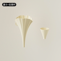 Phễu nhựa gấp sáng tạo hình bông hoa dài 11cm
