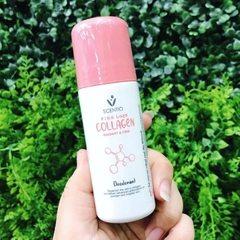 Lăn khử mùi và khô thoáng vùng da dưới cánh tay Scentio Pink Collagen 50ml (Thái Lan)