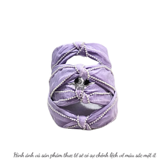 Bờm/Turban Nơ Ngọc Trai Nhiều Màu