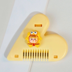 Lược Cắt Tỉa Tóc Chẻ Ngọn/Tóc Mái Hình Trái Tim gắn charm