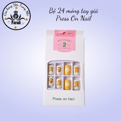 Bộ 24 nail giả Press on Nail G