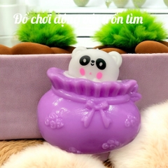 {China} Squishy Đồ chơii động vật trốn tìm nhiều màu