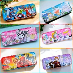 19.Hộp đựng bút sắt nhiều hình dễ thương B-651