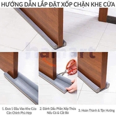 Thanh xốp chặn ke cửa 93cm
