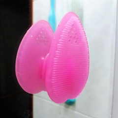 B8.9 Miếng massage rửa mặt Silicone Loven Nhật 9,9x7x1,7cm