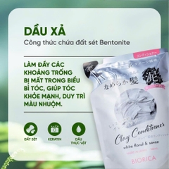 Dầu gội đất sét Biorica Clay White floral & Savon 360ml