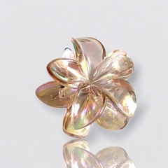 Kẹp hoa sứ tráng gương phản quang 8cm