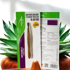 17.2 Nhíp nhổ lông mày thép không gỉ Nghĩa